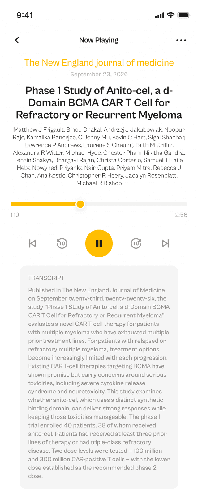 oslr App Interface