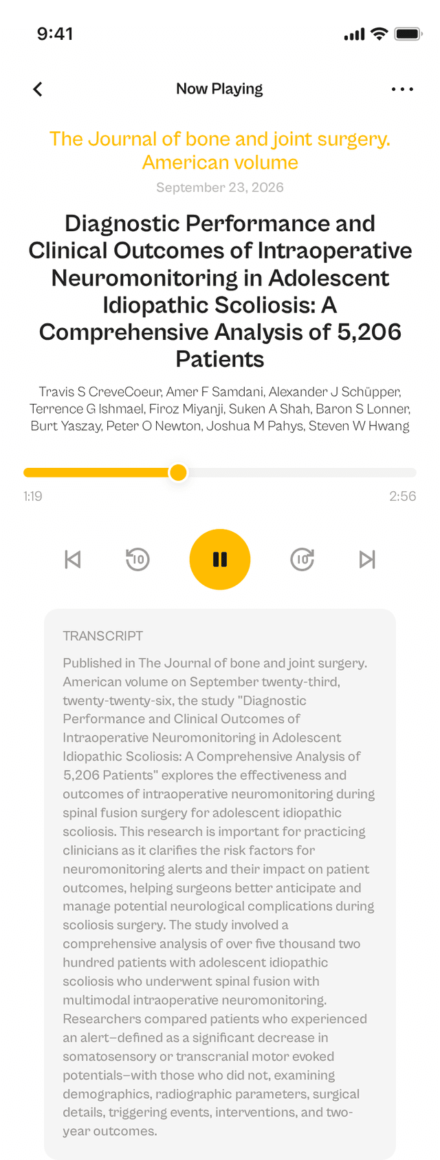 oslr App Interface
