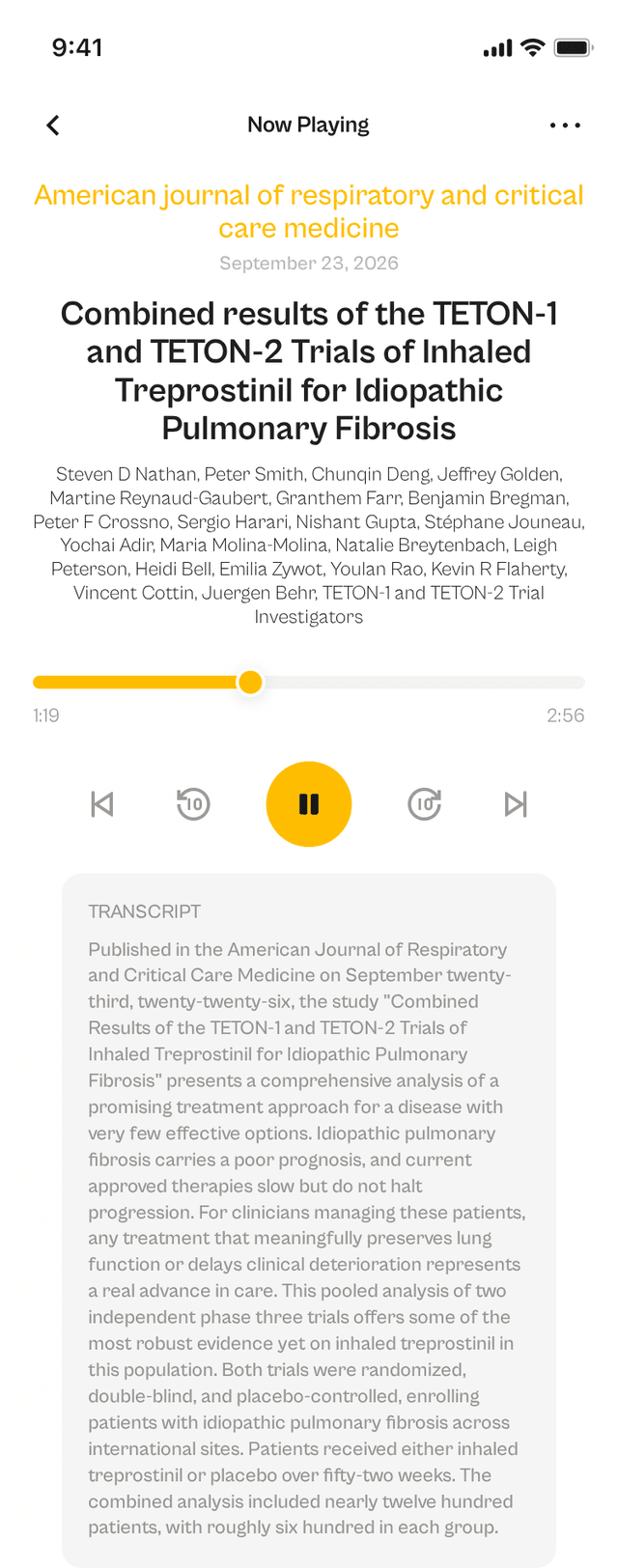 oslr App Interface