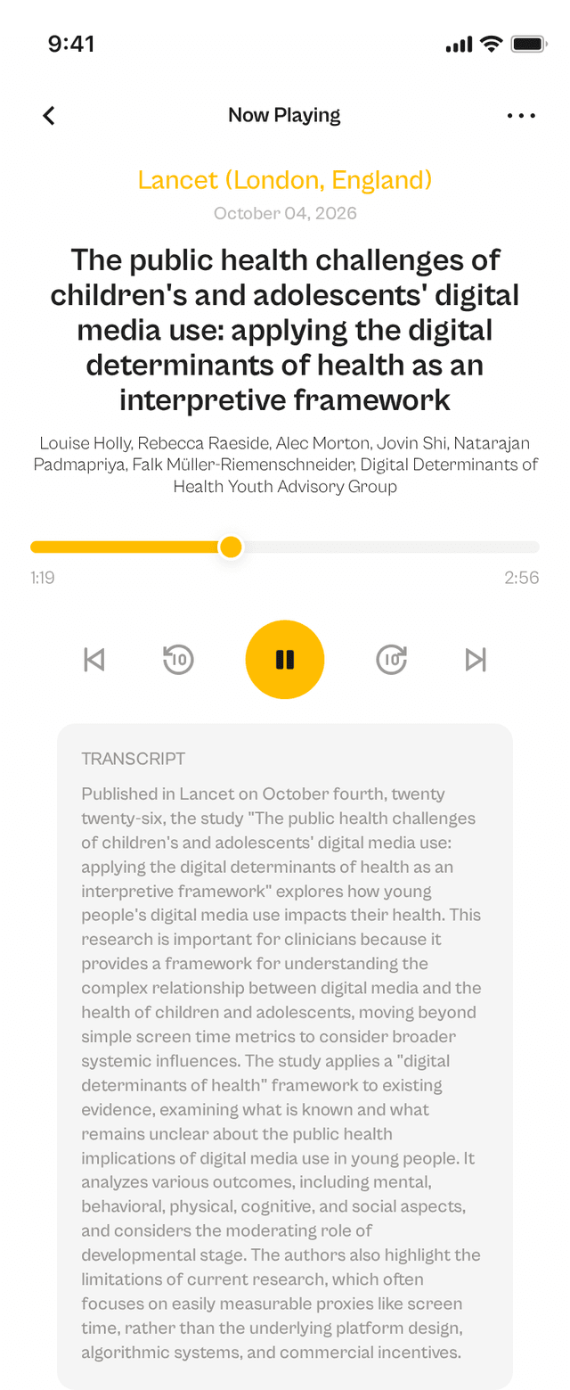 oslr App Interface