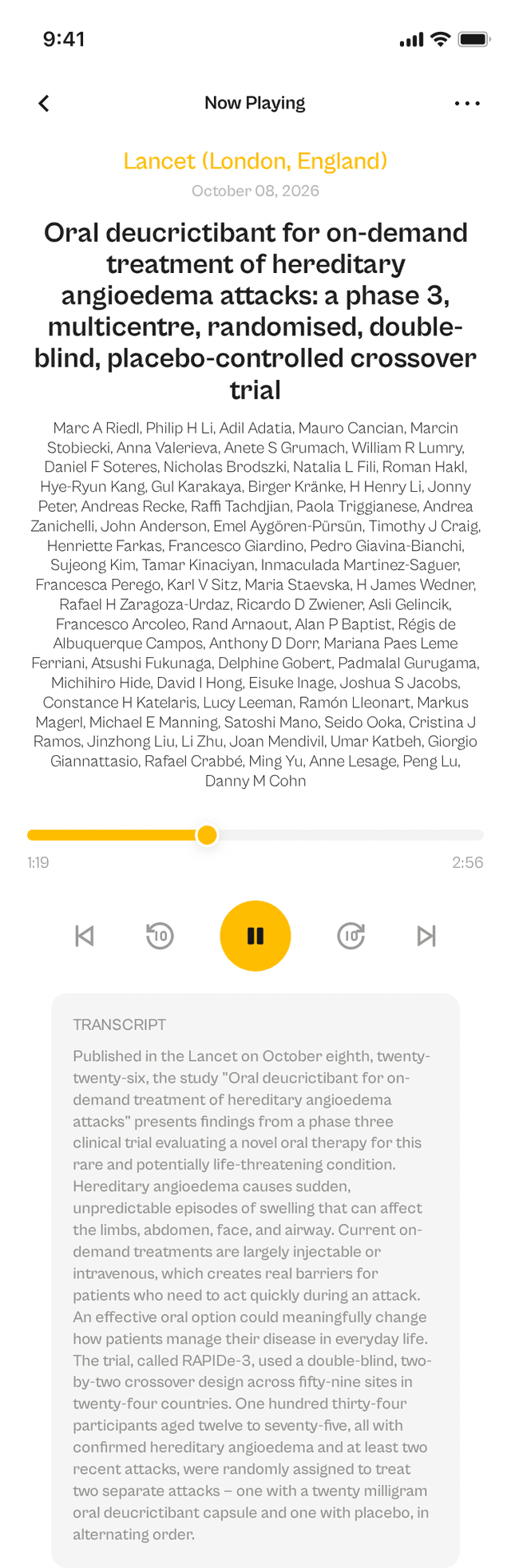 oslr App Interface